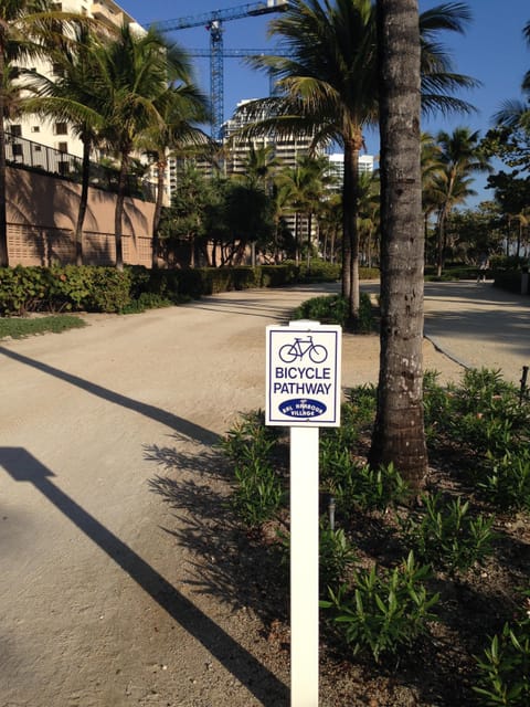 Ride along the beach