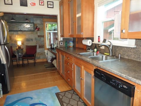 Kitchen - 1920's with upgrades and stocked