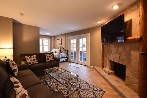 Living room with sleeper sofa 