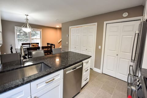 Kitchen with dining area