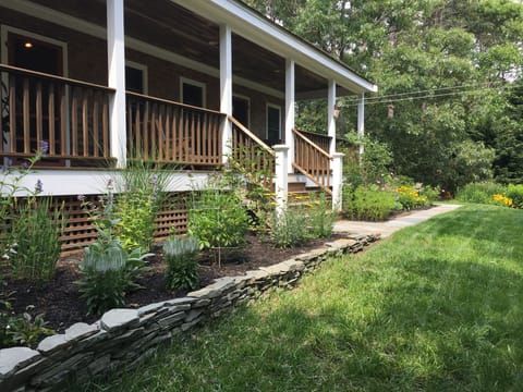 New Planting beds for back yard grill area.