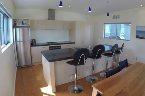 Fully featured kitchen with fridge/freezer and double drawer dish washer