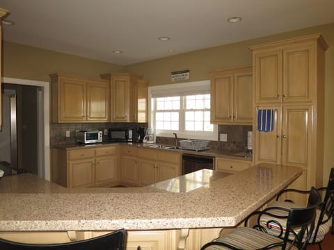 All the cups, silverware, dishes and cookware you need to feed the group