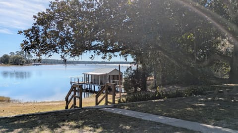 View from rear of house, late morning
