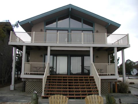 View of the house from the dock