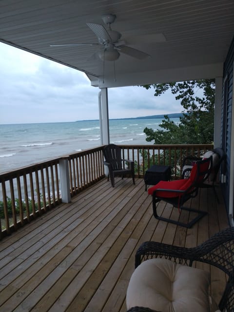 View from upper deck