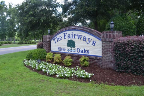 The Sign at the Entrance Directing you into the Condo