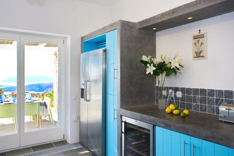 food fridge & wine fridge