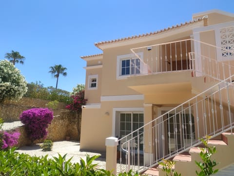 Front of villa 
