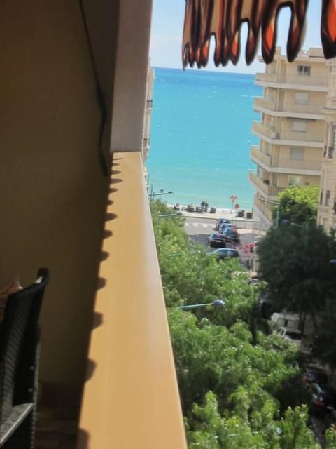 terrace with sea view