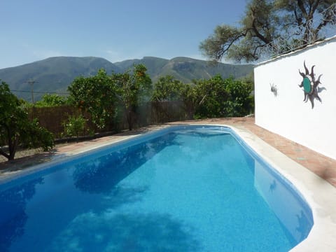 Pool 10 m x 5 m, with steps, for your sole use