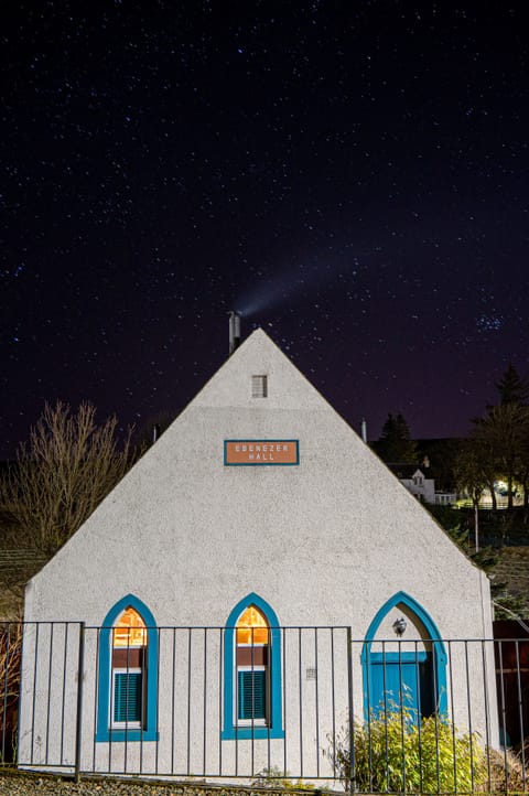 Clear air and dark skies