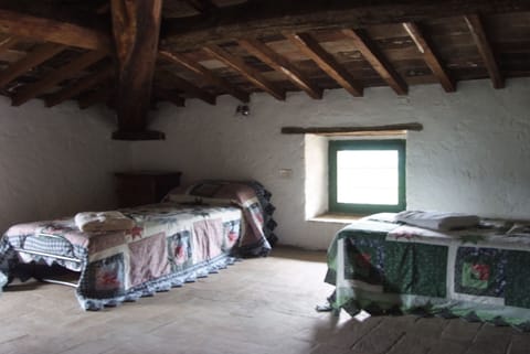 One of the 2 attic bedrooms