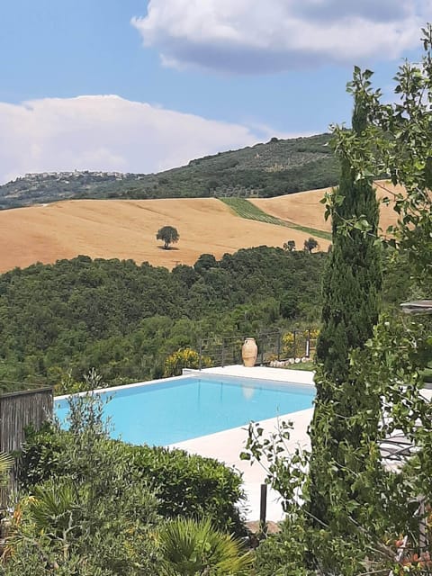 Infinity pool view from terrace