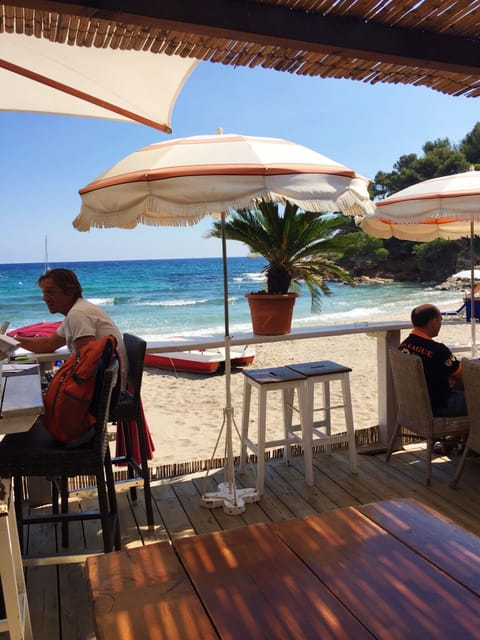 Tamaris Plage restaurant on beach