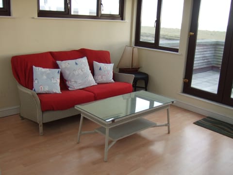 Lloyd Loom furniture in sun room