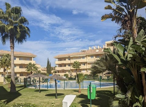 Apartment and pool