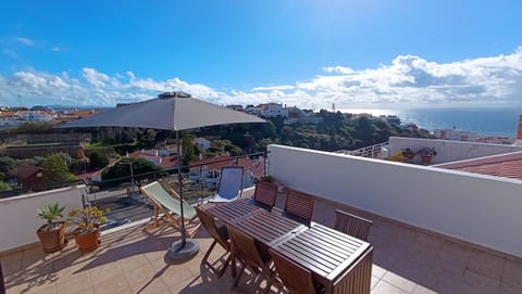 Large Roof Top with Ocean and Sintra Mountain views