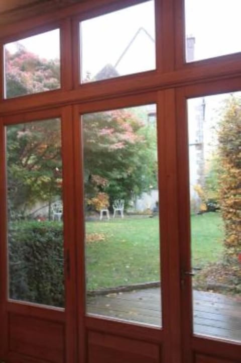 View from Inside on the garden