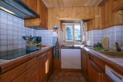 Well equipped kitchen with a dishwasher