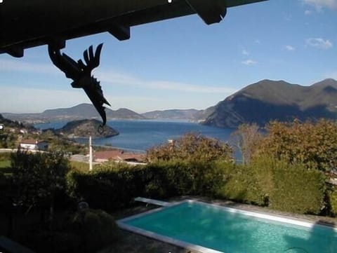 View from the upper terrace