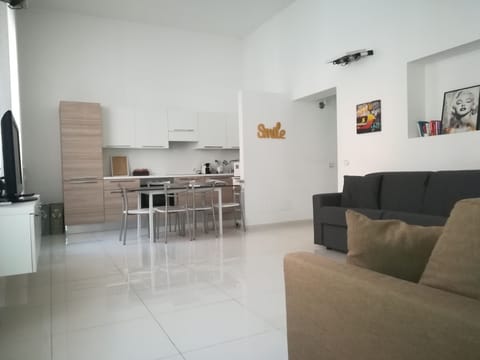 Living con cucina a vista