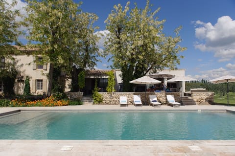 Pool and Pool House. 
