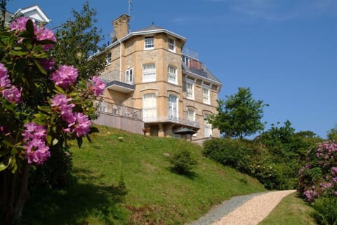 Rear view of the building from garden.