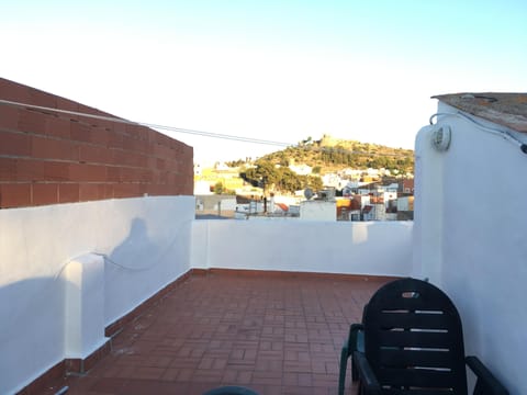 Plenty of space to find shade on the roof