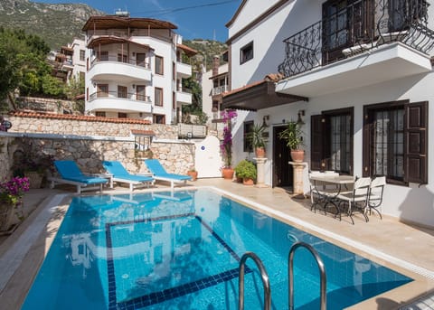 Private Pool in walled courtyard