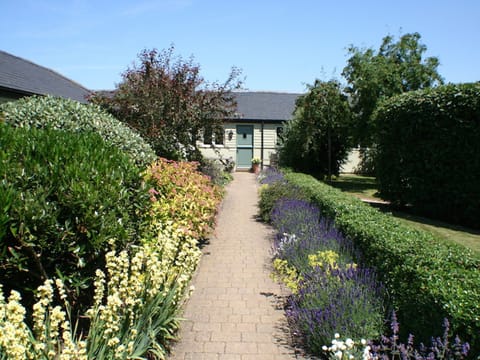 Courtyard Garden Path to Blenheim Cottage