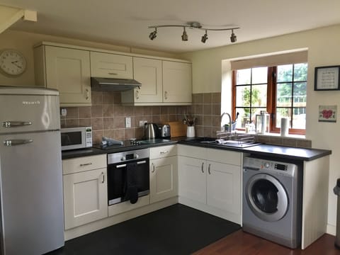 Updated kitchen with new appliances