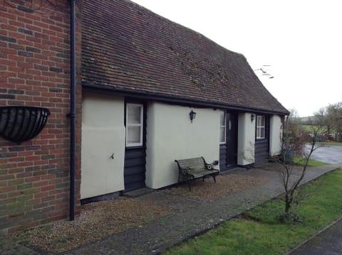 Front of the cottage