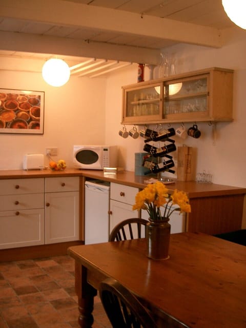 Kitchen from dining area