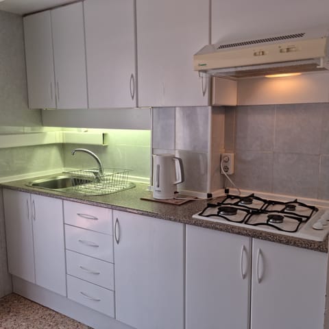 Kitchenette in living room