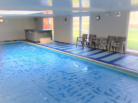 Refurbished Indoor pool.