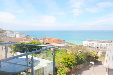 Balcony with views and outdoor seating