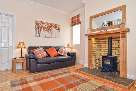 Living Room with Log Burning Stove