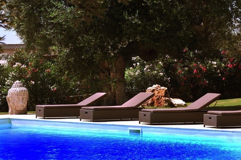 Tranquility by the pool