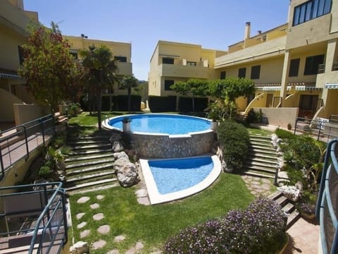 Communal pool and toddlers pool
