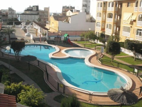 view of pool from Bedroom Balcony