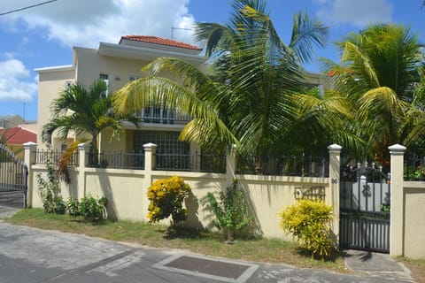 Villa Aziza, situated on a quiet residential road, 5mins walk from the beach