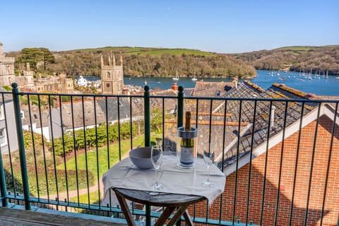Balcony off the main bedroom
