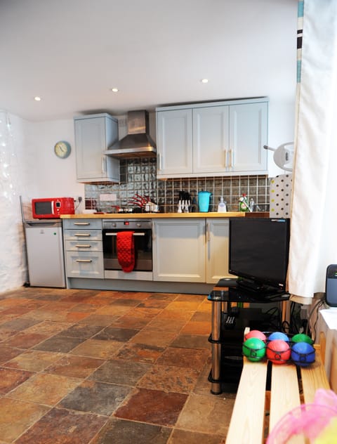 Fishing nets, buckets, spade, crabbing lines and boules are yours for the week