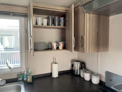 Well stocked cupboards