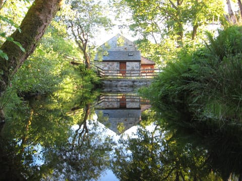 Delightful mountain pool which can be used for swimming or canoeing