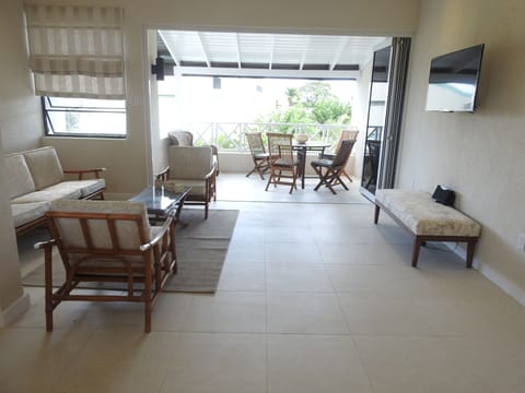 Open Plan Living area with balcony