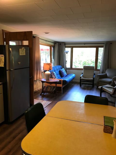 Kitchen and living room