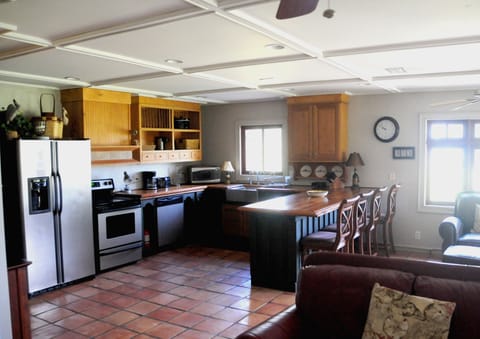 Kitchen picture taken from the den area