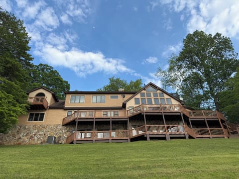 View of home from the lake.